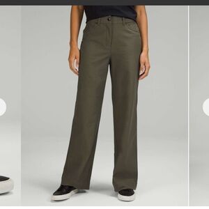 Lululemon City Sleek 5 Pocket High-Rise Wide-Leg Pant *Light Utilitech